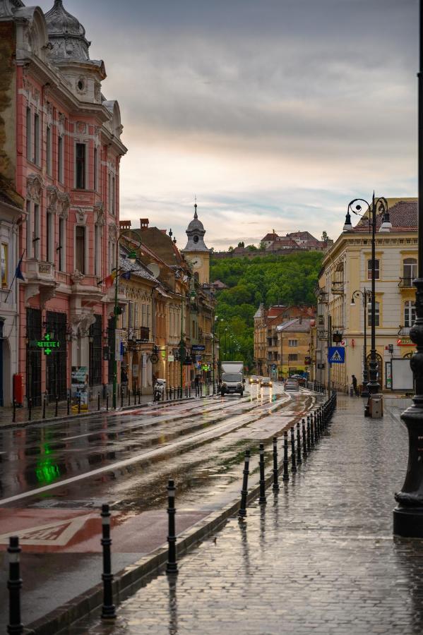 Cosy Center Apartment Brasov Bagian luar foto